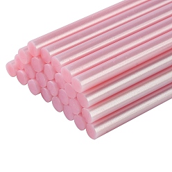 Pink Glue Gun Sticks, Hot Melt Glue Adhesive Sticks for Glue Gun, Sealing Wax Accessories, Pink, 10x0.7cm