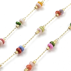 Разноцветный Ионное покрытие (ip) 304 кабельные цепи из нержавеющей стали, с оболочкой, текстурированные овальные цепные цепи, пайки, с катушкой, полированный, красочный, 4x1.5~2.5 мм, около 32.81 футов (10 м) / рулон