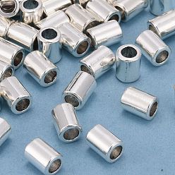 Antique Silver Tibetan Style Alloy Beads, Column, Cadmium Free & Lead Free, Antique Silver, 8x6mm, Hole: 3.5~4mm