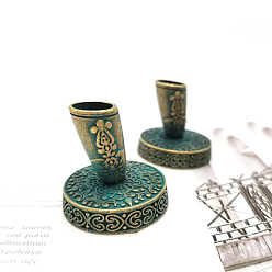 Другой Цвет Держатели гусиных ручек из сплава, Офисные и школьные принадлежности, другой цвет, 15x40 мм, внутренний диаметр: 41 мм