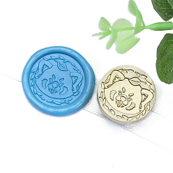 Медведь Золотая восковая печать, латунная головка штампа, для приглашений, конверты, подарочная упаковка, медведь, 25x25 мм