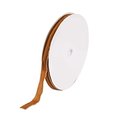 Светло-коричневый 3/4 Лента бархатная односторонняя дюймовая, загар, 3/4 дюйм (19.1 мм), около 25 ярдов / рулон (22.86 м / рулон)