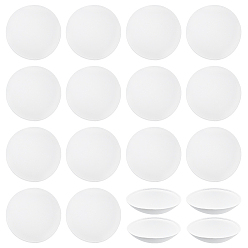 Белый 9 пары полиэстеровых круглых вкладышей для бюстгальтера, для спортивного бюстгальтера чашки купальник, белые, 113x5 мм