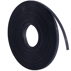 Черный Обшивка из полиэстера, коса из конского волоса, кринолин для пошива свадебного платья, аксессуары для вечерних платьев для танцев, юбка, платье, чёрные, 8x1 мм