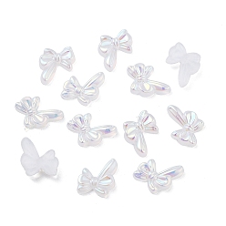 Белый Дым Бант радуга переливающееся покрытие акриловые кабошоны, уход за ногтями декоративные аксессуары, серый, 11x10x2.5 мм