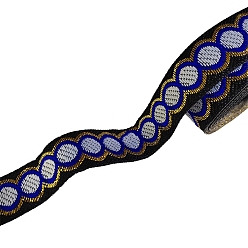 Средно-синий Полиэфирная лента, орнамент одежды, светло-синий, 3/4 дюйм (20 мм), около 7.66 ярдов (7 м) / шт