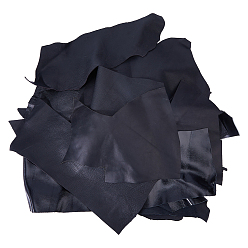 Negro Tela de piel de vaca, Ropa y Accesorios, negro, 317~394x146~198x1.5 mm