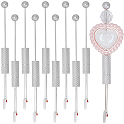 Серебро 10шт. стальные распарыватели швов, серебряные, 147x10 мм