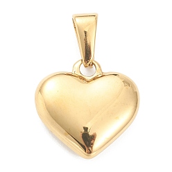 Letter E 304 Stainless Steel Pendants, Heart with Black Letter, Golden, Letter.E, 16x16x4.5mm, Hole: 7x3mm