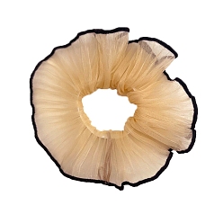 Белый Навахо Тканевые аксессуары для волос, резинки для волос для девочек или женщин, складки резинки для волос, навахо белый, 150 мм