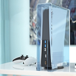 Небесно-голубой Прозрачный акриловый пылезащитный чехол для процессора компьютера, водонепроницаемые пылезащитные чехлы для ПК в корпусе CPU Tower, игровой компьютер, настольный ПК, защита средней башни, голубой, 273x118x410 мм