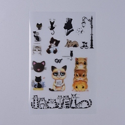 Other Animal Наклейки-наполнители (без клея на спине), для уф-смолы, изготовление ювелирных изделий из эпоксидной смолы, животное рисунок, 150x100x0.1 мм