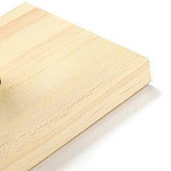 Кукурузный Шелк Т-образные стойки для деревянных браслетов, настольный держатель-органайзер для браслетов, цвет колоса кукурузы, 24.8x7.6x16.7 см