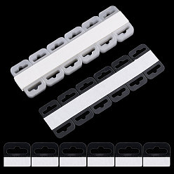 Прозрачный Прямоугольные самоклеящиеся петли для подвешивания домашних животных, мягкие крючки-липучки для коробок-витрин, прозрачные, 4x4.5x0.05 см