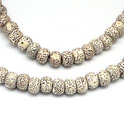 Кокосово-Коричневый Неокрашенные и натуральные луна и звездные нити бусхи синъюэ, буддизм мала бусы ювелирные изделия находки, кокосового коричневый, 8x6 мм, Отверстие : 1.5~2 мм, около 114 шт / нитка