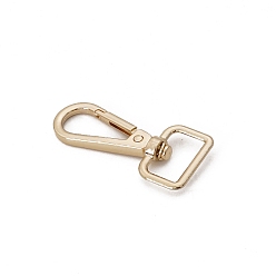 Light Gold Застежками сплава поворотные, поворотный карабин-лобстер, золотой свет, 58x26 мм