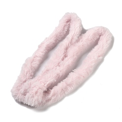 Pink Плюшевые палочки из полиэстера, стебли синели, средство для чистки трубок для изготовления кукол, розовые, 1000x25 мм