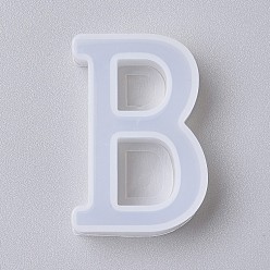 Letter B Силиконовые формы, формы для литья смолы, для уф-смолы, изготовление ювелирных изделий из эпоксидной смолы, буквы, letter.b, 4x2.8x1.1 см