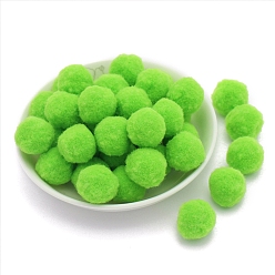 Зеленый газон Полиэстеровый мяч, аксессуары для костюма, аксессуары, круглые, зеленый газон, 8 мм, 500 шт / пакет