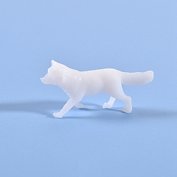 Пингвин Миниатюрные модели животных с силиконовым наполнителем, изготовление свечей из пищевого силикона, белые, пингвин, 1.9x0.4x0.9 см