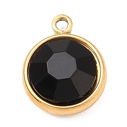 Реактивный Самолет 304 прелести нержавеющей стали, с акриловыми стразами, очарование камня, граненые, плоско-круглые, золотые, струя, 12x10x4.4 мм, отверстие : 1.3 мм