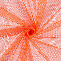 Оранжево-Красный Сетчатая ткань из полиэстера, для москитной сетки и аксессуаров для одежды, оранжево-красный, 1600x1000x0.1 мм