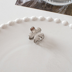 Цветок Заколки для волос из цинкового сплава, для женщин девушек, цветок, 20 мм