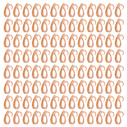 Light Gold Сплав под залог, кулон зажимные поручни, золотой свет, 12x5x6 мм, отверстия : 3 mm и 6x3.4 мм, штифты : 1 мм, 180 шт / комплект