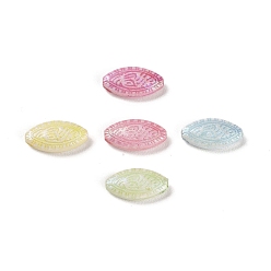 Horse Eye Пластиковые бусины, ремесло бусы, лошадиный глаз , 14.5x7.5x4 мм, отверстие : 1.5 мм, 1428 шт / 500 г