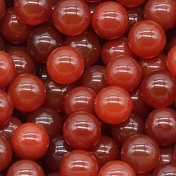 Красный Агат Хрустальный шар из натурального сердолика, Украшения из энергетического камня Рейки для исцеления, медитация, колдовство, 8 мм