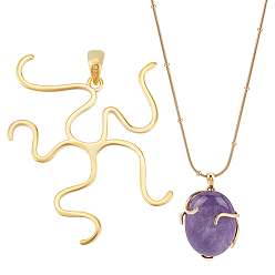 Золотой 1ПК 925 стерлинговое серебро 5 зубцы подвеска пустая оправа кабошон, простые настройки крепления когтя, для необработанного драгоценного камня неправильной формы, с печатью 925, золотые, 31.5x28x1 мм, отверстие : 4.3x3 мм