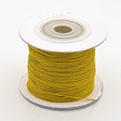 Золотистый Нейлоновая нить, золотые, 0.4 мм, около 109.36 ярдов (100 м) / рулон