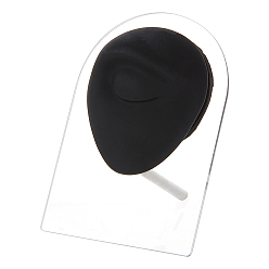 Eye Мягкие силиконовые гибкие модели частей тела, обучающие инструменты для демонстрации ювелирных изделий для практики акупунктуры с прокалыванием швов, глаз, 7.5x6.1x3.35 см