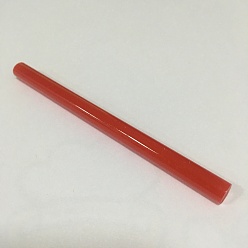 Red Hot Melt Plastic Glue Sticks, Use for Glue Gun, Red, 100x7mm, about 240pcs/1000g