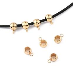 Золотой 304 дуги из нержавеющей стали, петля под залог, бейлы, рондель, золотые, 5x9x6 мм, отверстие : 1 мм, внутренний диаметр: 4 мм