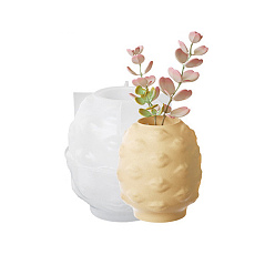 Lip Силиконовые формы, формы для ваз, формы для литья гипсовой смолы, белые, губа, 98x101 мм, внутренний диаметр: 62.5 мм