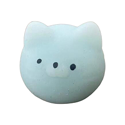 Cat Shape ТПР стресс-игрушка, забавная сенсорная игрушка непоседа, для снятия стресса и тревожности, животное, Узор кошки, 35x35 мм