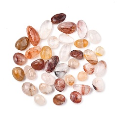 Красный Кварц Бусины из натурального железистого кварца, обваленные камни, нет отверстий / незавершенного, самородки, 15~40.5x11~20x7~19 мм