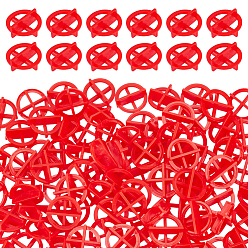 Красный Съемные поперечные разделители для плиток, красные, 28x12.5 мм, 100 шт / пакет