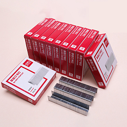 Платина Железная скоба, для офиса школы домашнего степлера заправки для степлера, платина, 11.5x13 мм, 1000 шт / коробка