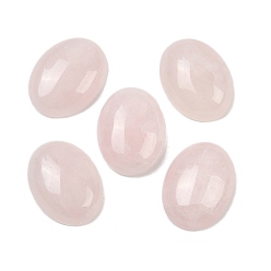 Розовый Кварц Природного розового кварца кабошонов, овальные, розовые, 20x15x5 мм