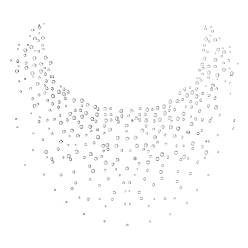 Прозрачный Блеск исправление горный хрусталь, железо на заплатах, платье обувь украшения одежды, прозрачные, 228x238x1.5 мм