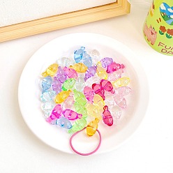 Dolphin Прозрачные акриловые бусины, дельфин, 13x24.8x12.1 мм, отверстие : 3.5 мм, Около 290 шт / 500 г