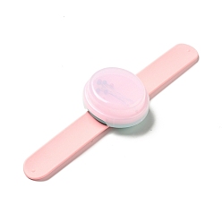 Pink Магнитная подушечка для шитья на запястье для шитья, принадлежности для выстегивания магнитных браслетов, с разноцветными стальными иглами, розовые, 186x102x30 мм