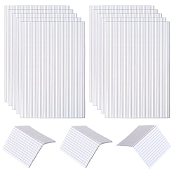 White PVC Sheets, Rectangle, White, 298x198x2.2mm