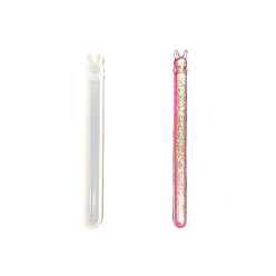 Кролик Сделай сам прямая линейка силиконовых форм, формы для литья смолы, кролик, 150 мм