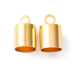Золотой Латуни мозг заканчивается, золотые, 10x6 мм, отверстия: 1.2 mm, 5.5 mm внутреннего диаметра