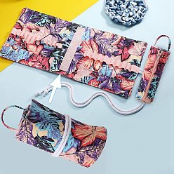 Лист Сумка для хранения вязальных спиц из ткани, портативный органайзер для крючков для путешествий, Чехол-держатель для спиц для переноски принадлежностей для вязания крючком, лист, 370x175 мм