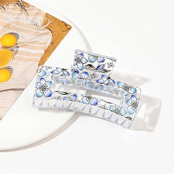 Цветок Пластиковые заколки-коготь для волос для женщин и девочек, цветок, 85x48x40 мм