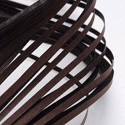 Кокосово-Коричневый Рюш полоски бумаги, кокосового коричневый, 390x3 мм, о 120strips / мешок